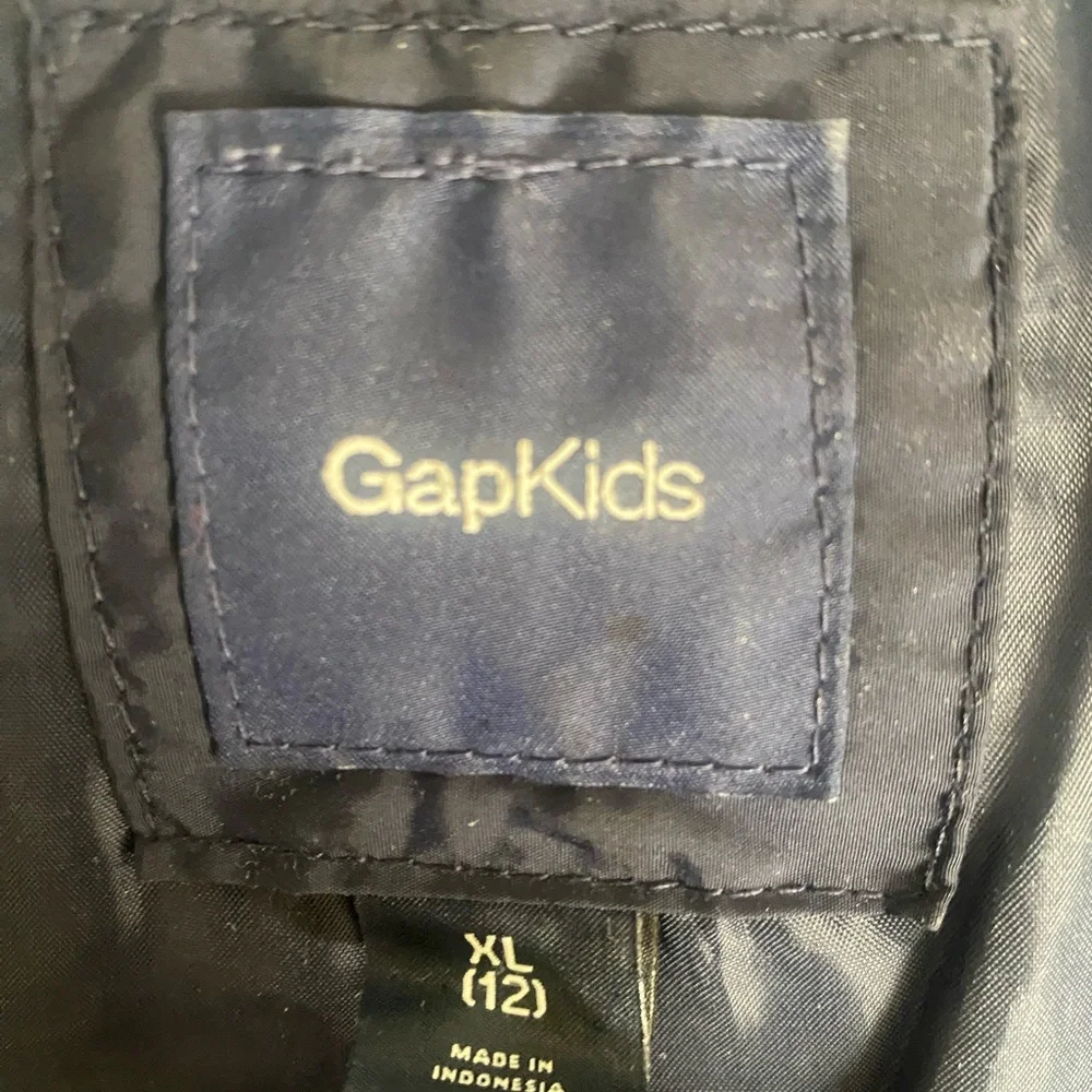 GAP Kids Dark Blue Quilted Vest